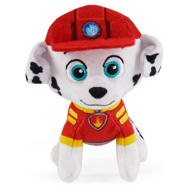 Back. Paw Patrol - Paw Patrol Marshall 5-Inch EMT Mini Plush Pup Soft Stuffed Animal Toy for Kids Ages 3+ - Multicolour.