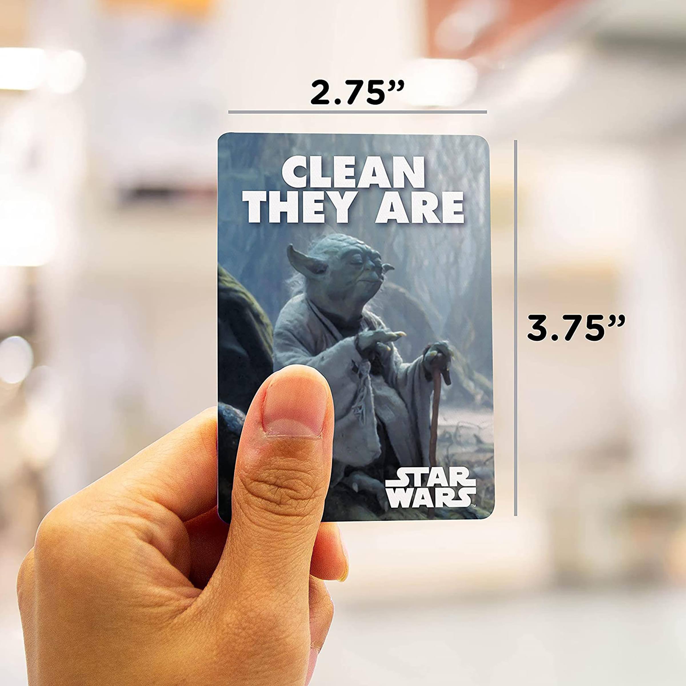 2.75" CLEAN THEY ARE 3.75" STAR WARS