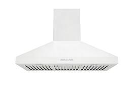 Hauslane - 36 inches - Convertible - Wall Range Hood - Matte White