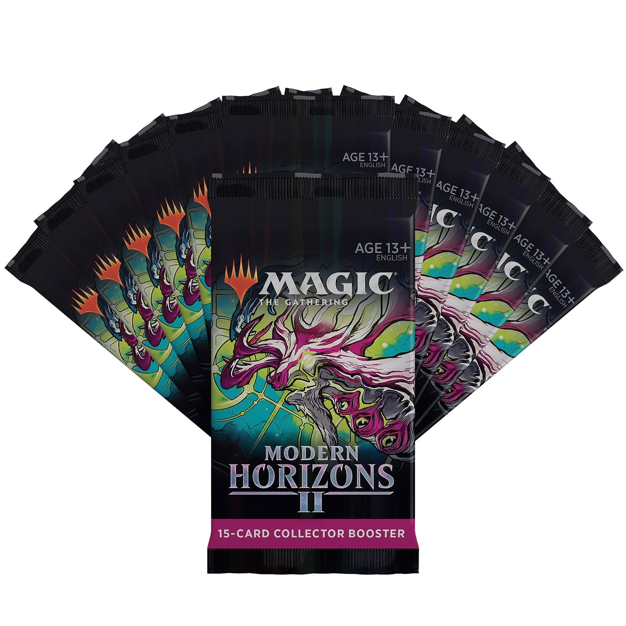 AGE 13+ ENGLISH AGF 13+ LISH AGE13+ AGE 13+ ENGLISH IC AGE13+ AGE ENGLISH 13+ AGE 13+ C AGE13+ ENGLISH ENGLISH IC ISH MAGIC AGE THE GATHERING C ENGLISH 13+ MODERN HORIZONS II 15-CARD COLLECTOR BOOSTER