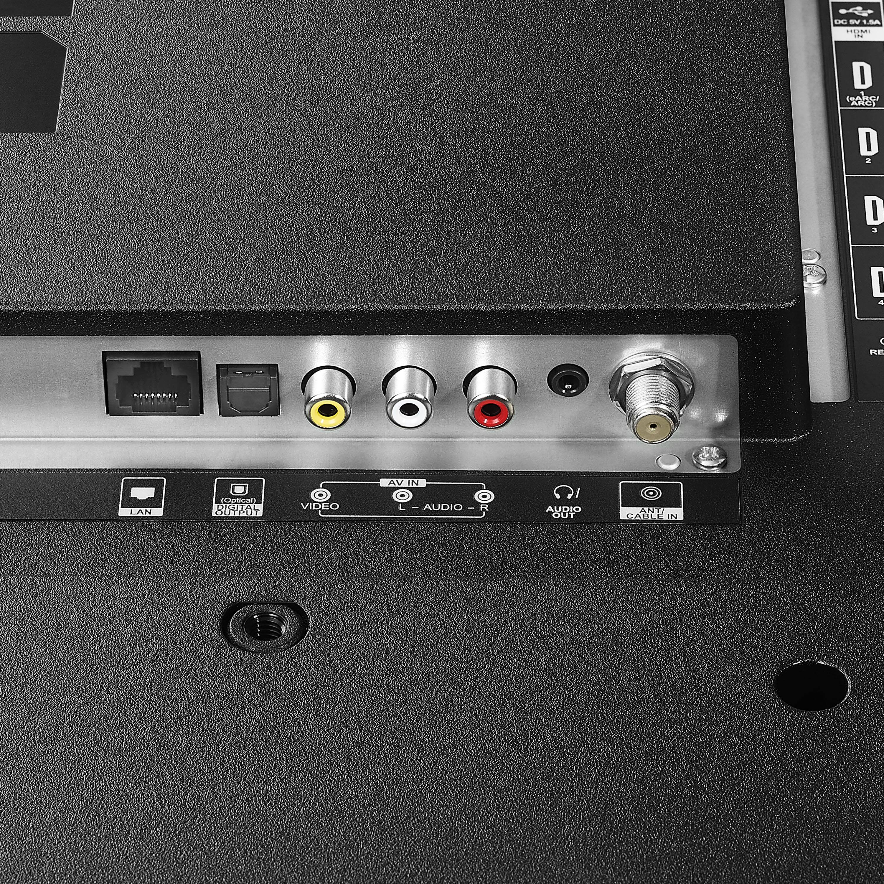 - LAN
- TOUCHPAD OUTPUT
- VIDEO
- AV IN
- AUDIO OUT
- AUDIO = R
- AUDIO OUT
- ANT CABLE IN