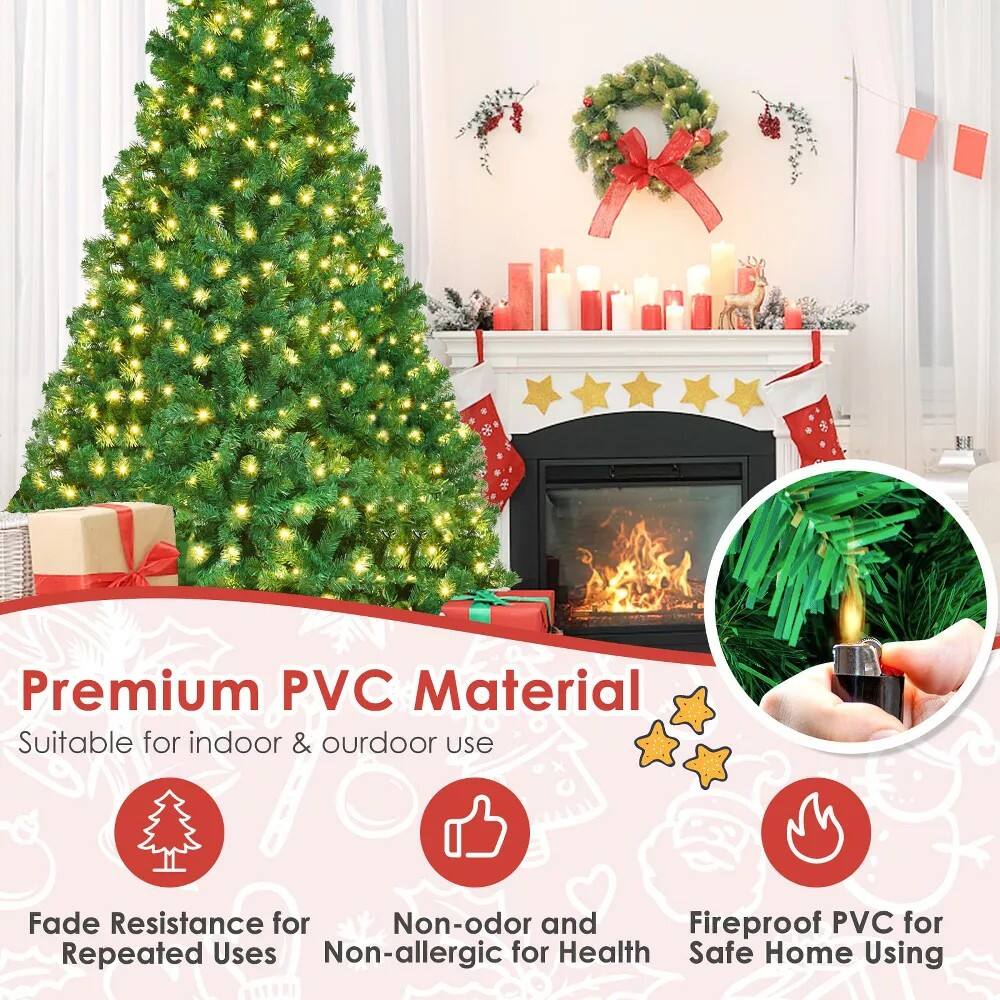 Premium PVC Material  
Suitable for indoor & outdoor use  

- Fade Resistance for Repeated Uses  
- Non-odor and Non-allergic for Health  
- Fireproof PVC for Safe Home Using