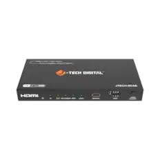 48Gbps HDMI 1.4a eARC Adapter Supports 8K@60Hz, EDID Management -TECH DIGITAL 8K ULTRA HD JTECH-8KAE HDMI IN OUT SOUNDBAR AMP ARC SERVICE 1.. 0 123 - 2 3 EDID ARC ON/OFF