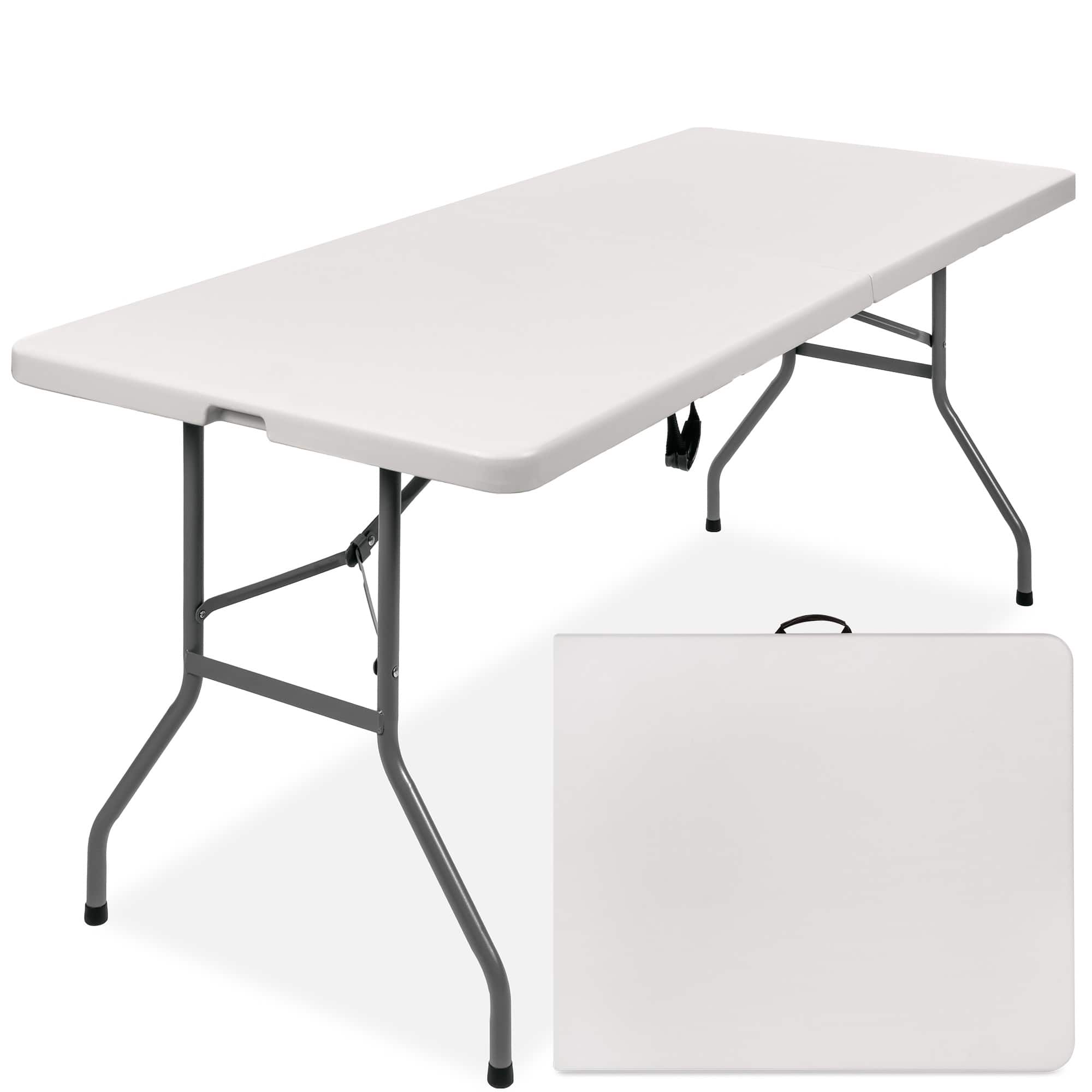Best Choice Products 6ft Plastic Folding Table, Indoor Outdoor