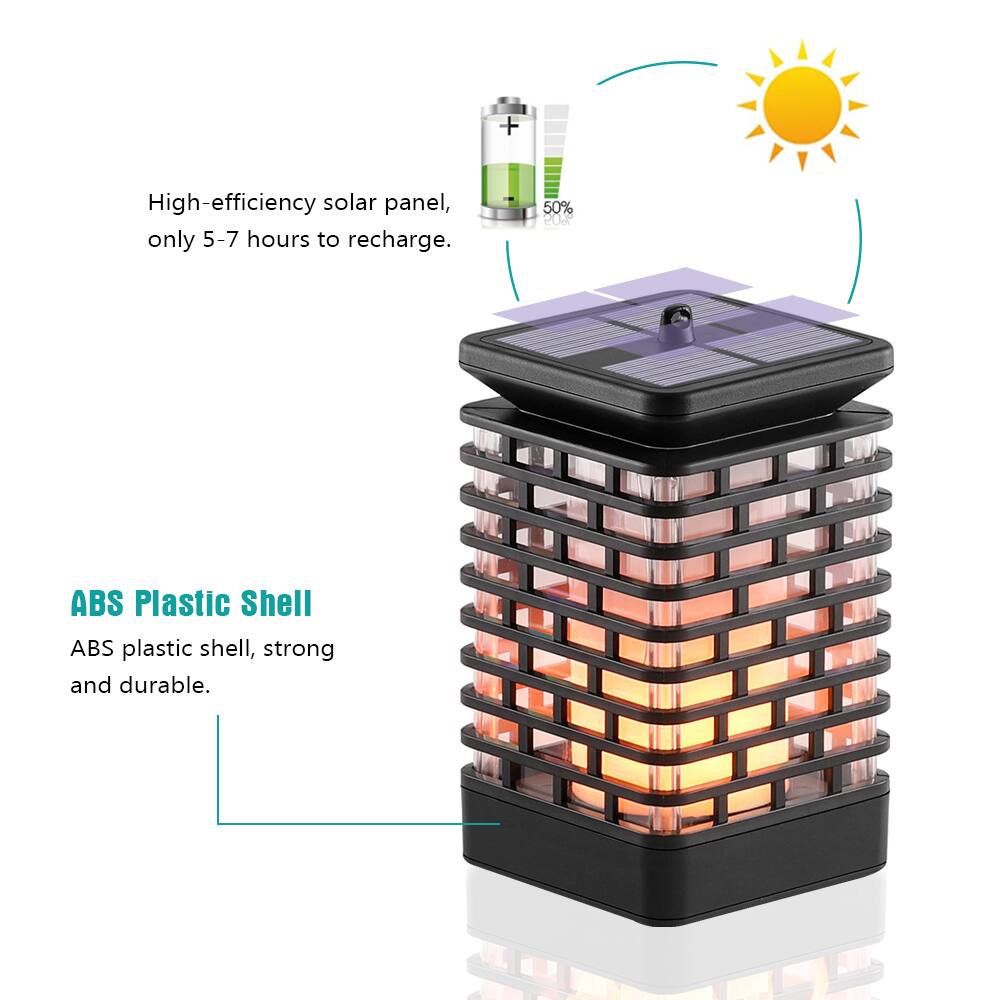 High-efficiency solar panel, only 5-7 hours to recharge.

50% 50%

ABS Plastic Shell
ABS plastic shell, strong and durable.