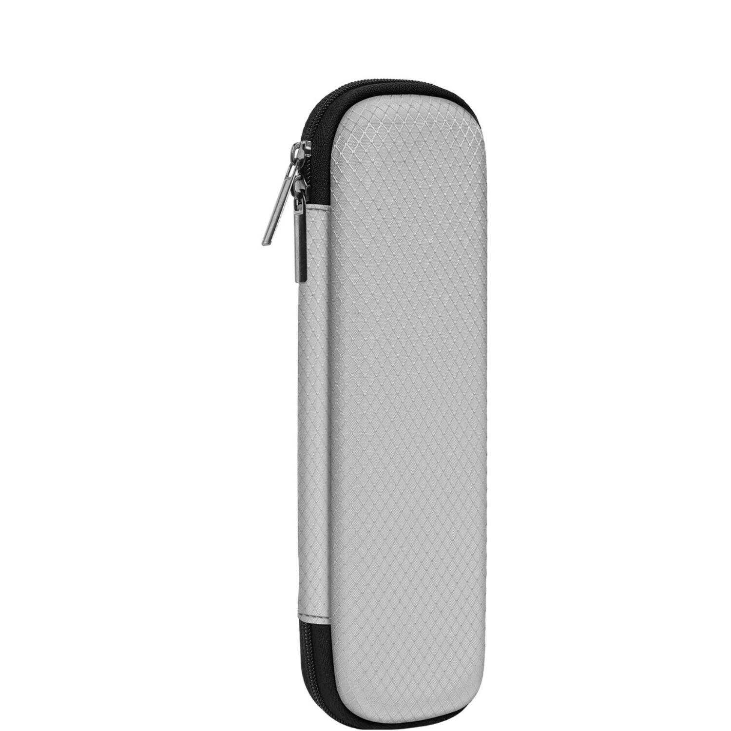 Front. Stock Preferred - Hard Pencil Case for Apple Pencil Pro / 1st & 2nd Gen / USB-C – Grey - Grey.