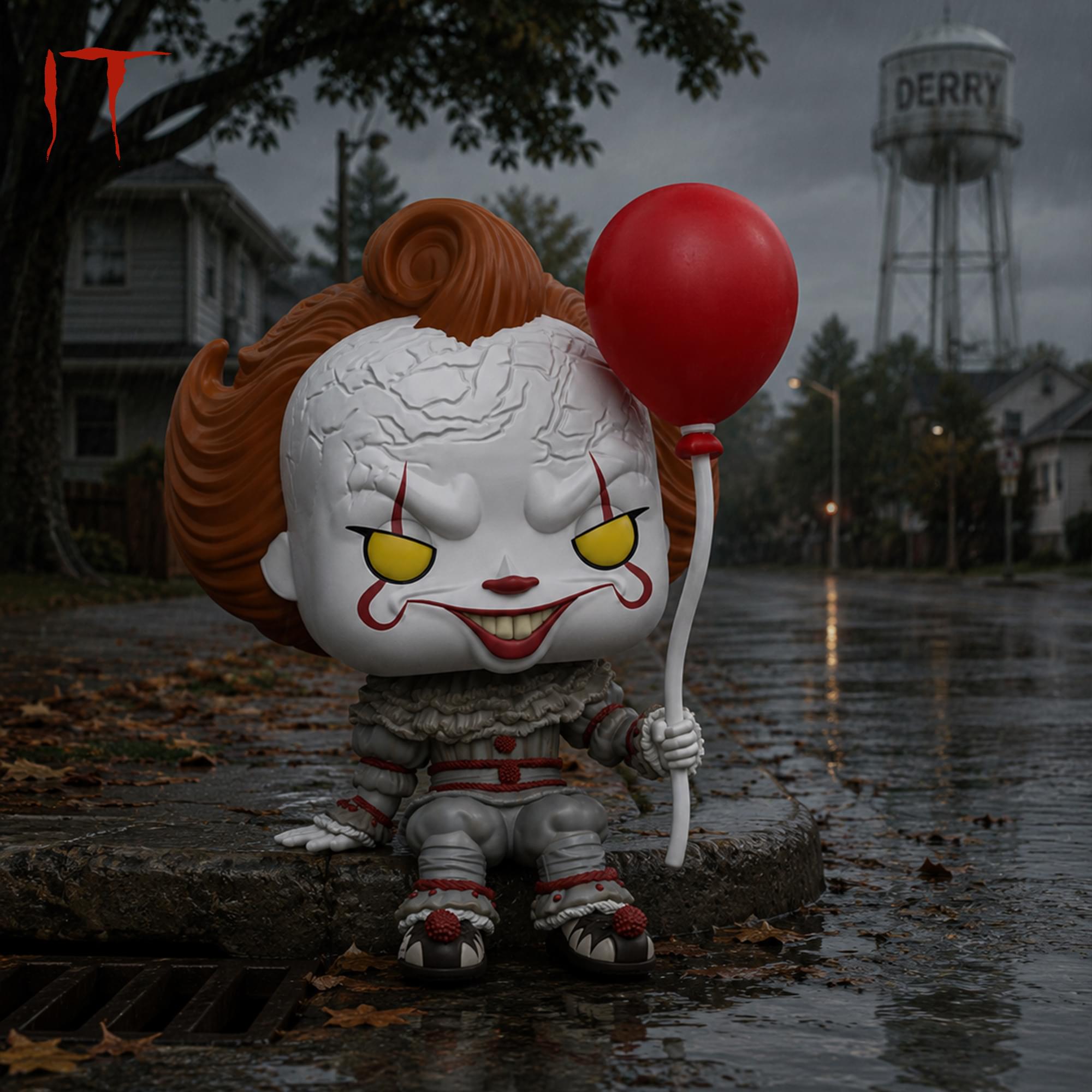 Alt View 2. Funko - Funko POP! Movies: Horror Sitters: IT 2 - Pennywise   - COLLECTIBLES - Multicolor.