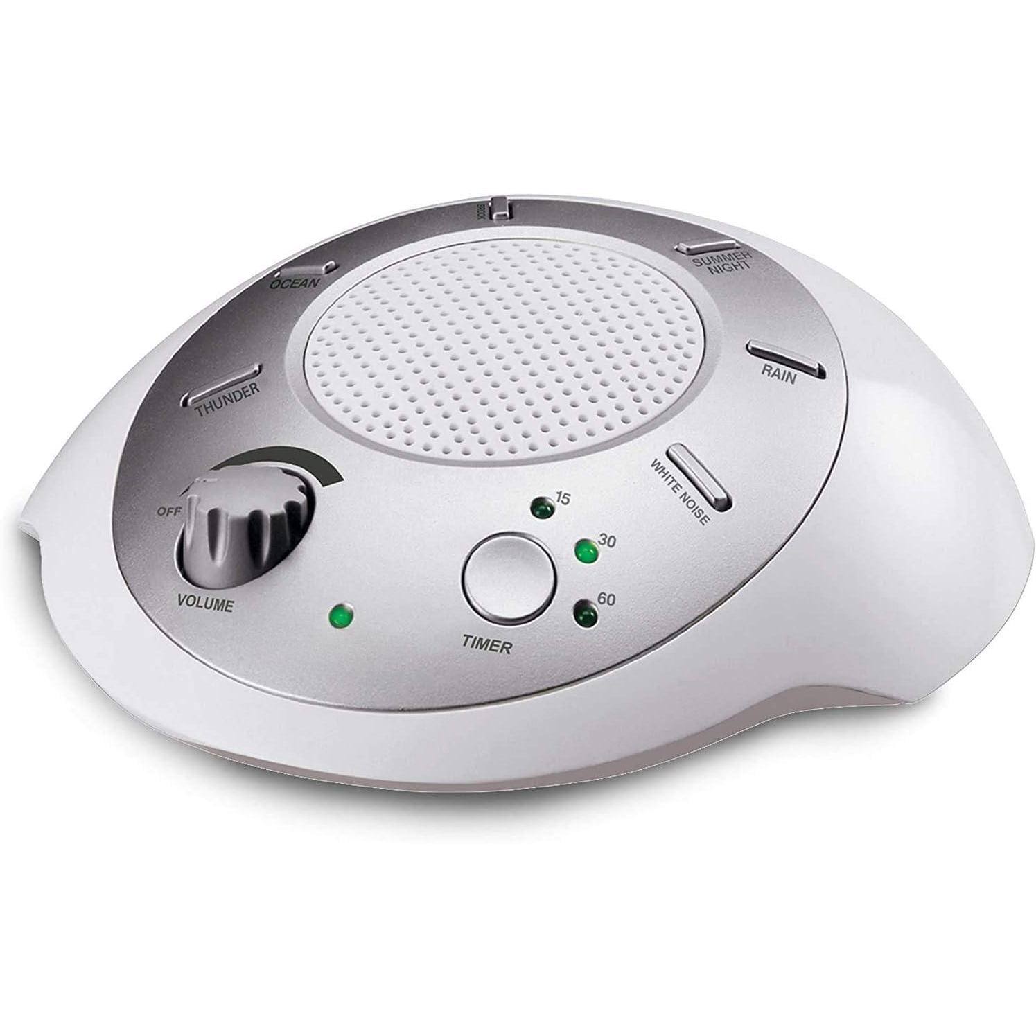 OCEAN SUMMER NIGHT THUNDER OFF 15 30 WHITE NOISE RAIN VOLUME TIMER 60
