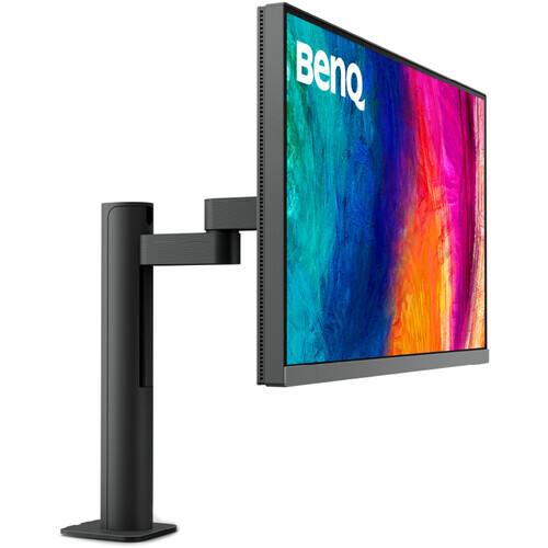 Alt View 1. BenQ - PD2706UA 27" 4K UHD IPS Monitor 16:9 60Hz HDMI, DisplayPort & USB-C Anti-Glare Ergo Arm Stand - Gray.