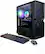 Front. STGAubron - STGAubron Gaming PC Desktop, Radeon RX 580 16G Graphics, Intel Core i7 up to 3.9Ghz, 16G RAM, 512G SSD, WiFi, WIN11H - Black.