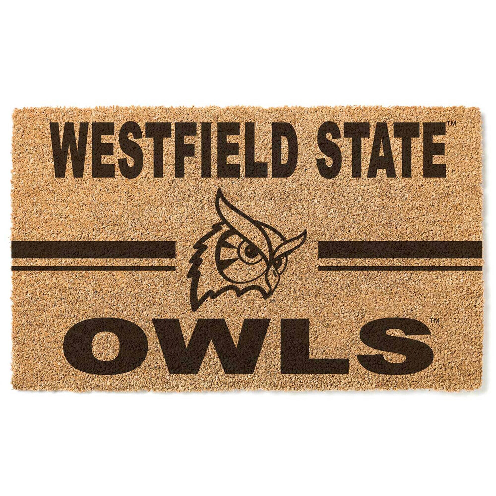 Westfield State Owls 18" x 30" Team Logo Doormat
