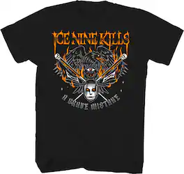PopMarket - Ice Nine Kills - Ice Nine Kills - Grave Mistake T-Shirt - 2XL Black TS0100INKA5 - APPAREL - Multicolor