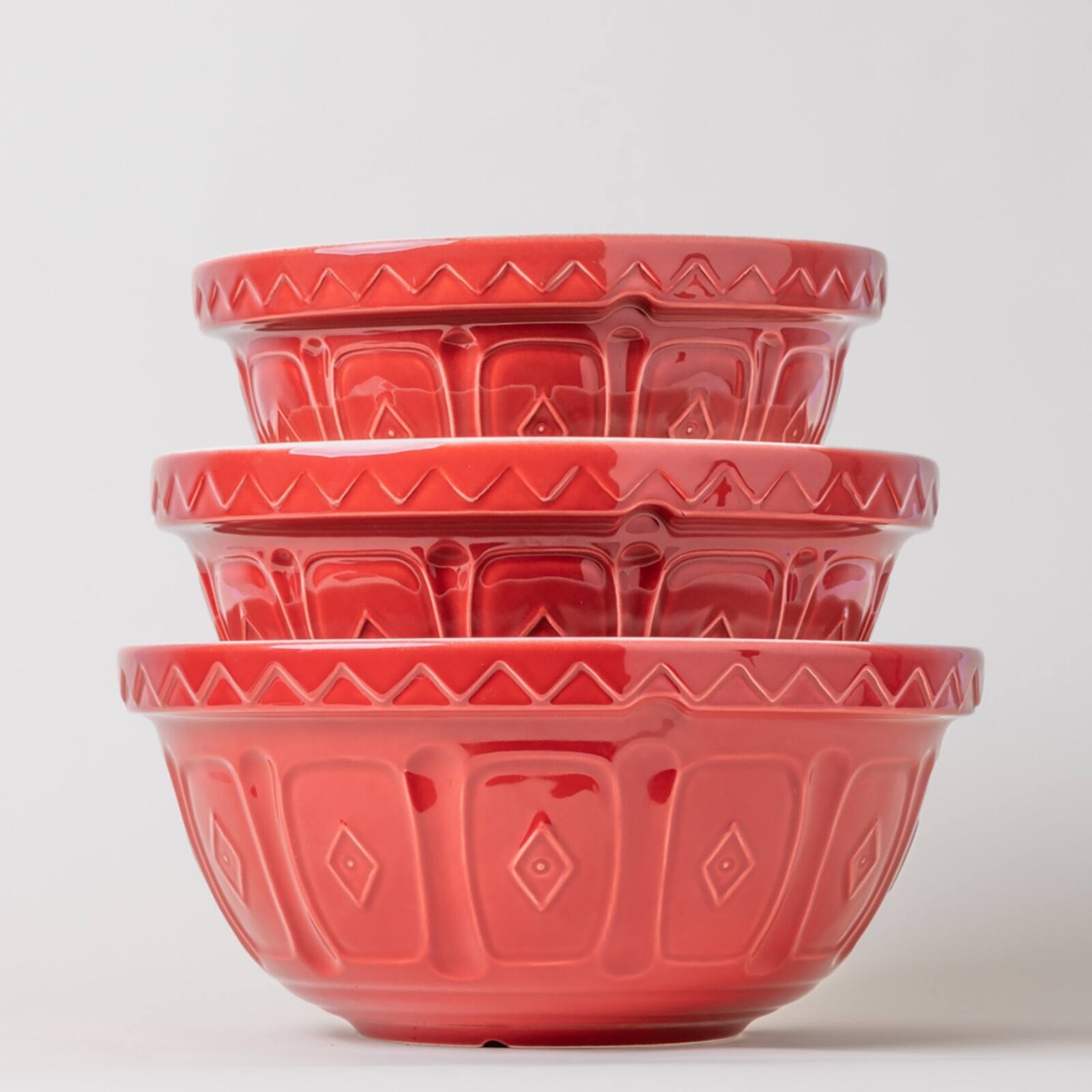 Alt View 1. Mason Cash - Color Mix Red Size 24 Mixing Bowl, 2.15 Quart - Red.