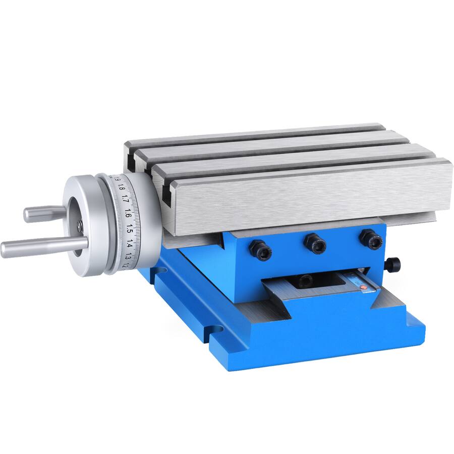 Key Machine Work Table VEVOR Milling Working Table 7.3 X 4 Inch Worktable Compound Slide Table ...