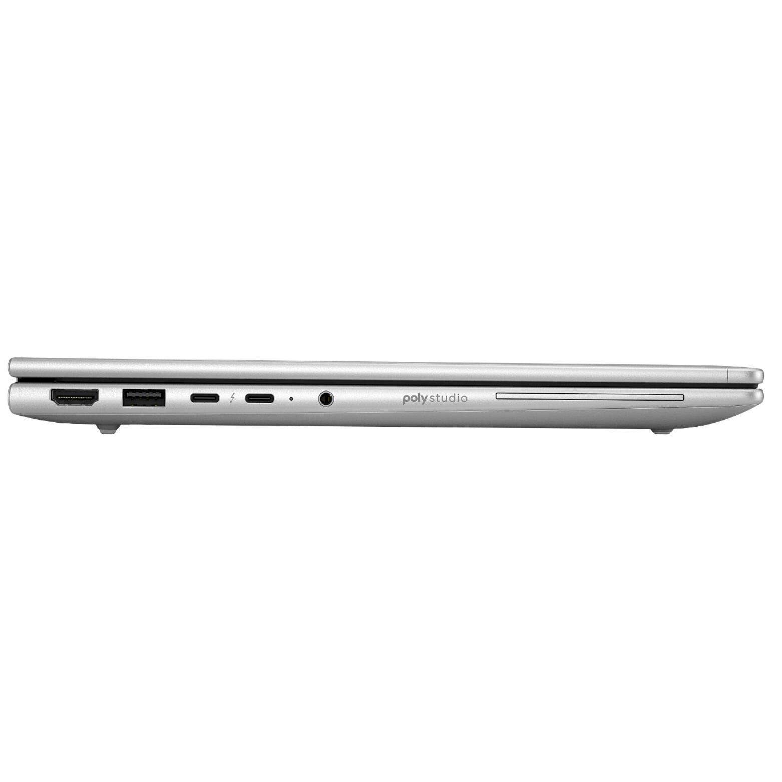 Alt View 5. HP - EliteBook 6 G1ah 14" WUXGA IPS AMD Ryzen 5 220 3.2 GHz up to 4.9 GHz 32GB DDR5 256GB SSD Windows 11 Pro - Silver.