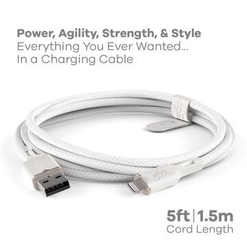 Power, Agility, Strength, & Style  
Everything You Ever Wanted...  
In a Charging Cable  

5ft | 1.5m Cord Length