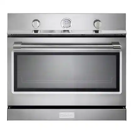 Front. Verona - Verona 30 inch Built-In Gas Single Wall Oven with 3.5 cu. ft. Capacity (Stainless Steel) - Stainless Steel.