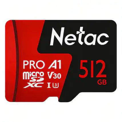 Netac PRO A1 microSDXC V30 512 GB A1