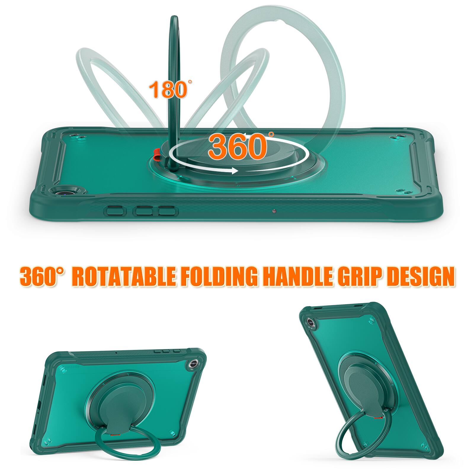 360° ROTATABLE FOLDING HANDLE GRIP DESIGN