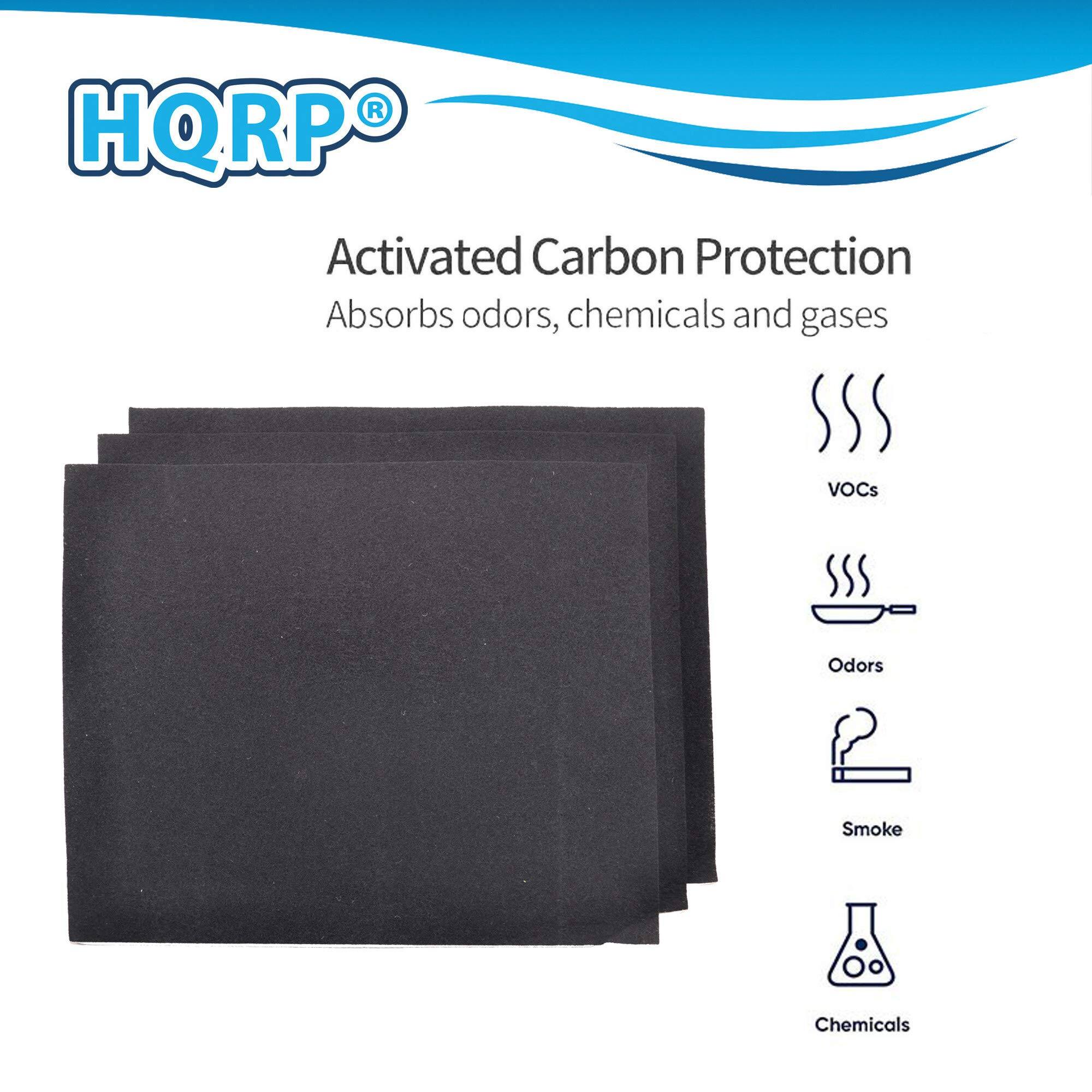 HQRP Activated Carbon Protection  
Absorbs odors, chemicals and gases  
VOCs, Odors, Smoke, Chemicals