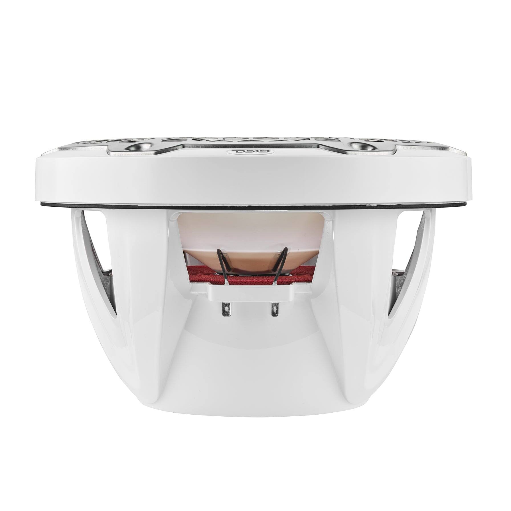 Alt View 2. DS18 Audio - NXL 12" Subwoofer with RGB LED Lights, 350W RMS Single 4-Ohm - White.