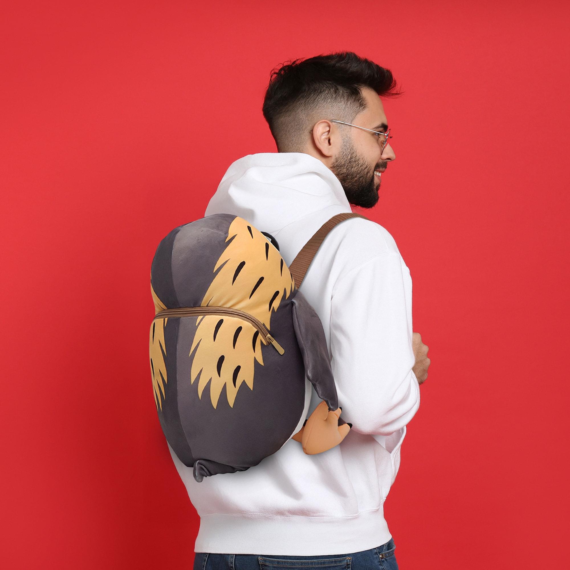 Alt View 2. Comic Images - Star Wars The Last Jedi Porg Back Buddies 24" Backpack - White.