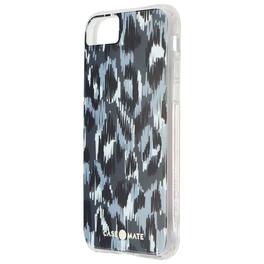 Case-Mate - Prints Series Case for Apple iPhone SE (3rd Gen) - Scribbled Camo - Gray