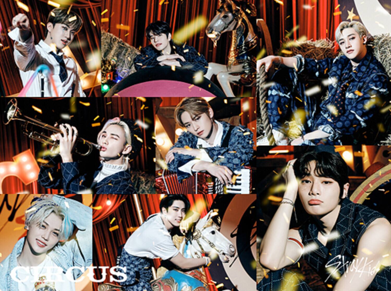 Stray Kids - Circus - Version B - incl. Magazine, 32pg Photobook + Photo Card   - COMPACT DISCS [CD]
