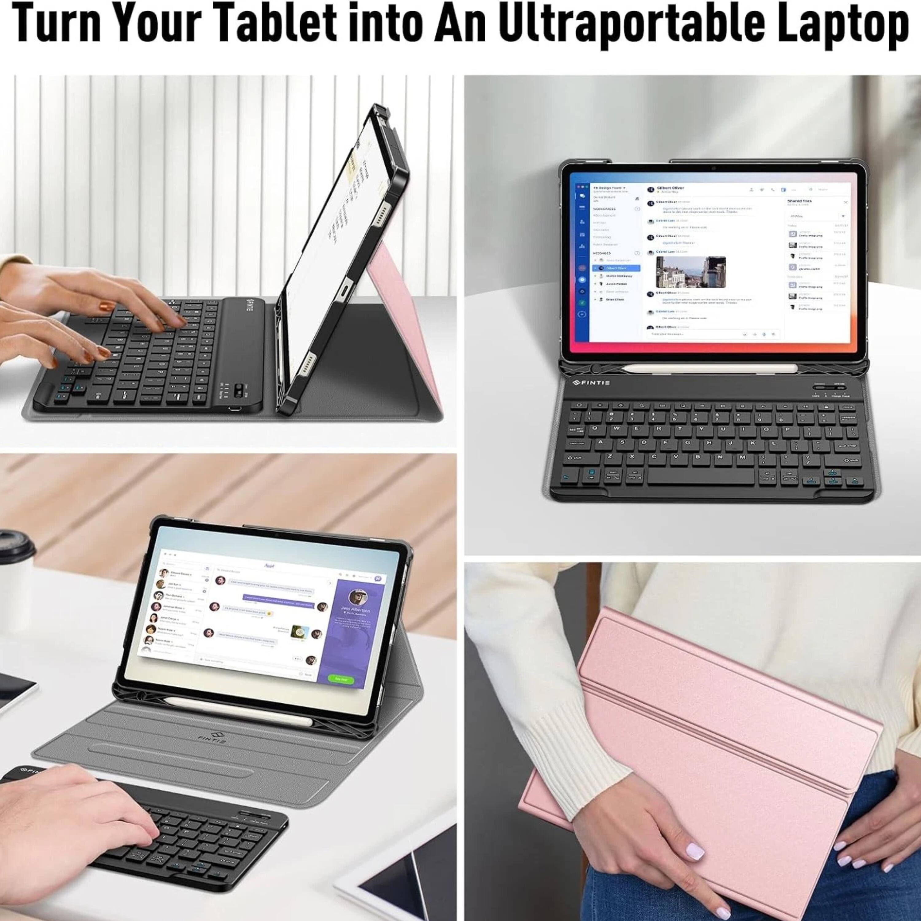 Turn Your Tablet into An Ultraportable Laptop