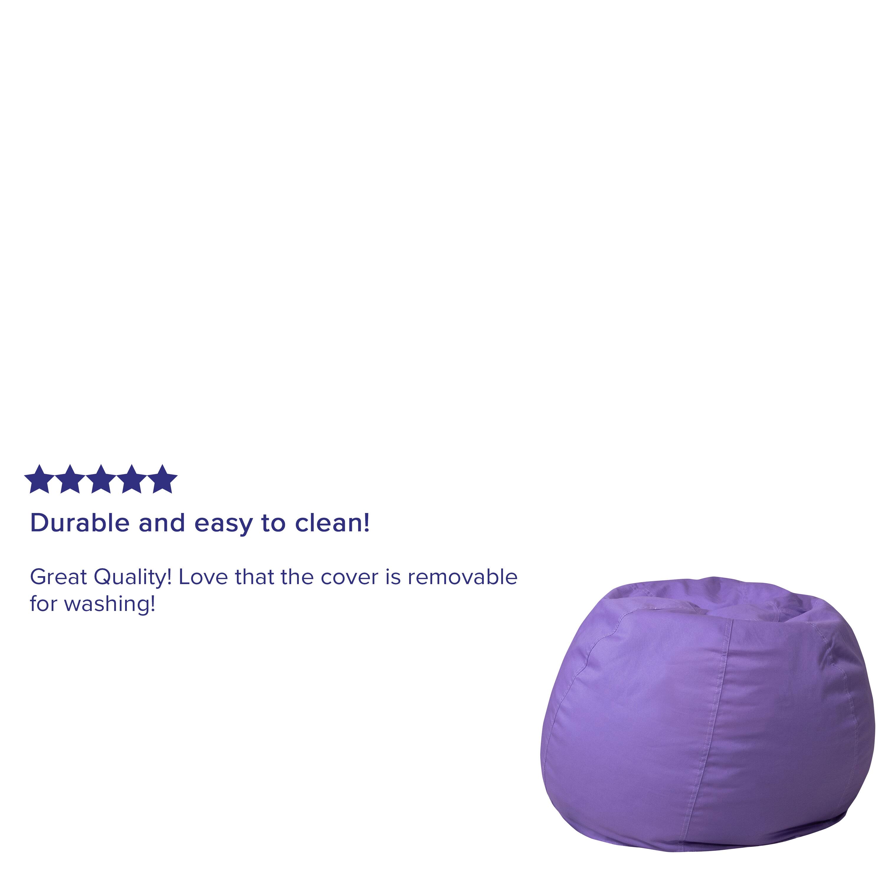 Durable and easy to clean!  
Great Quality! Love that the cover is removable for washing!