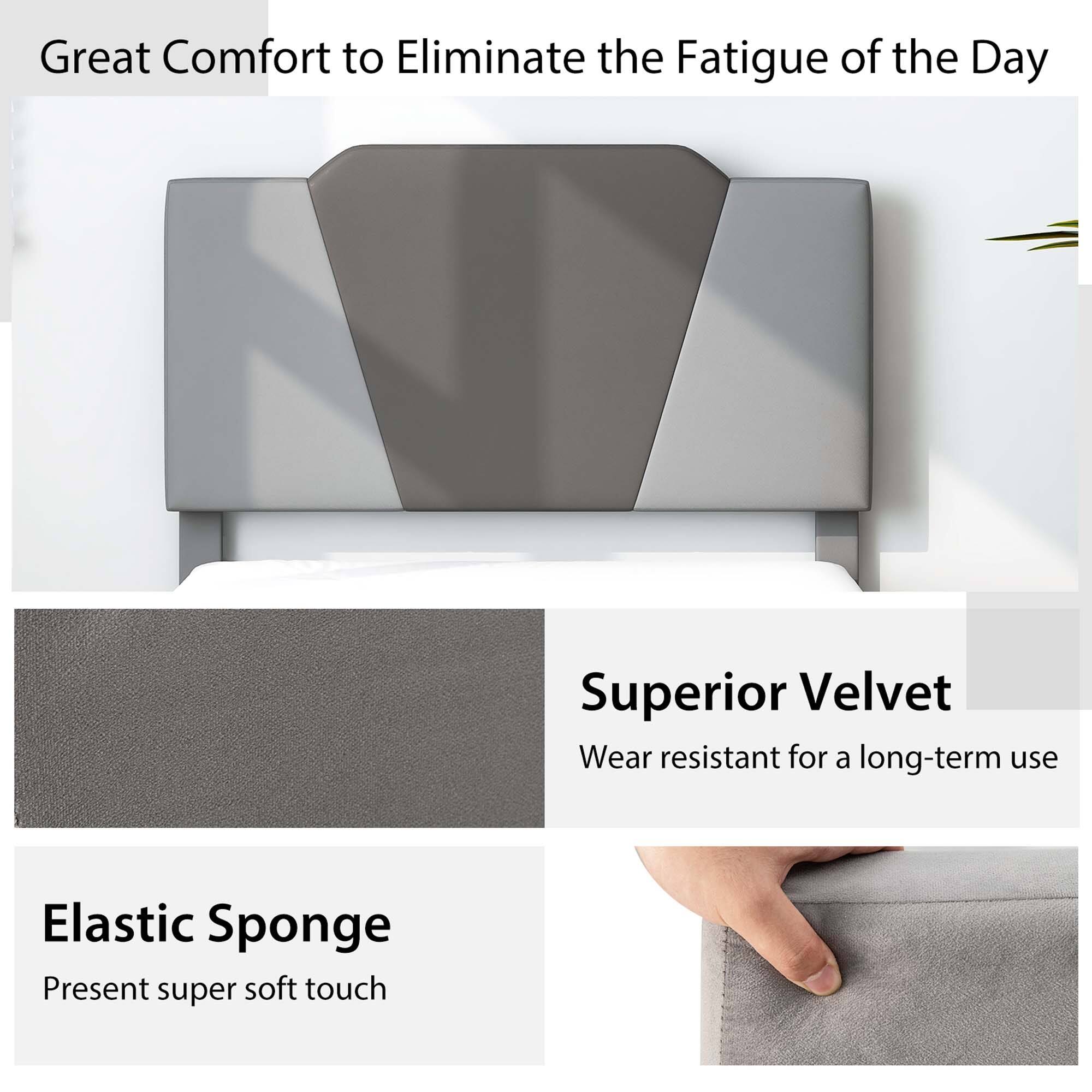 Great Comfort to Eliminate the Fatigue of the Day

Superior Velvet  
Wear resistant for a long-term use

Elastic Sponge  
Present super soft touch