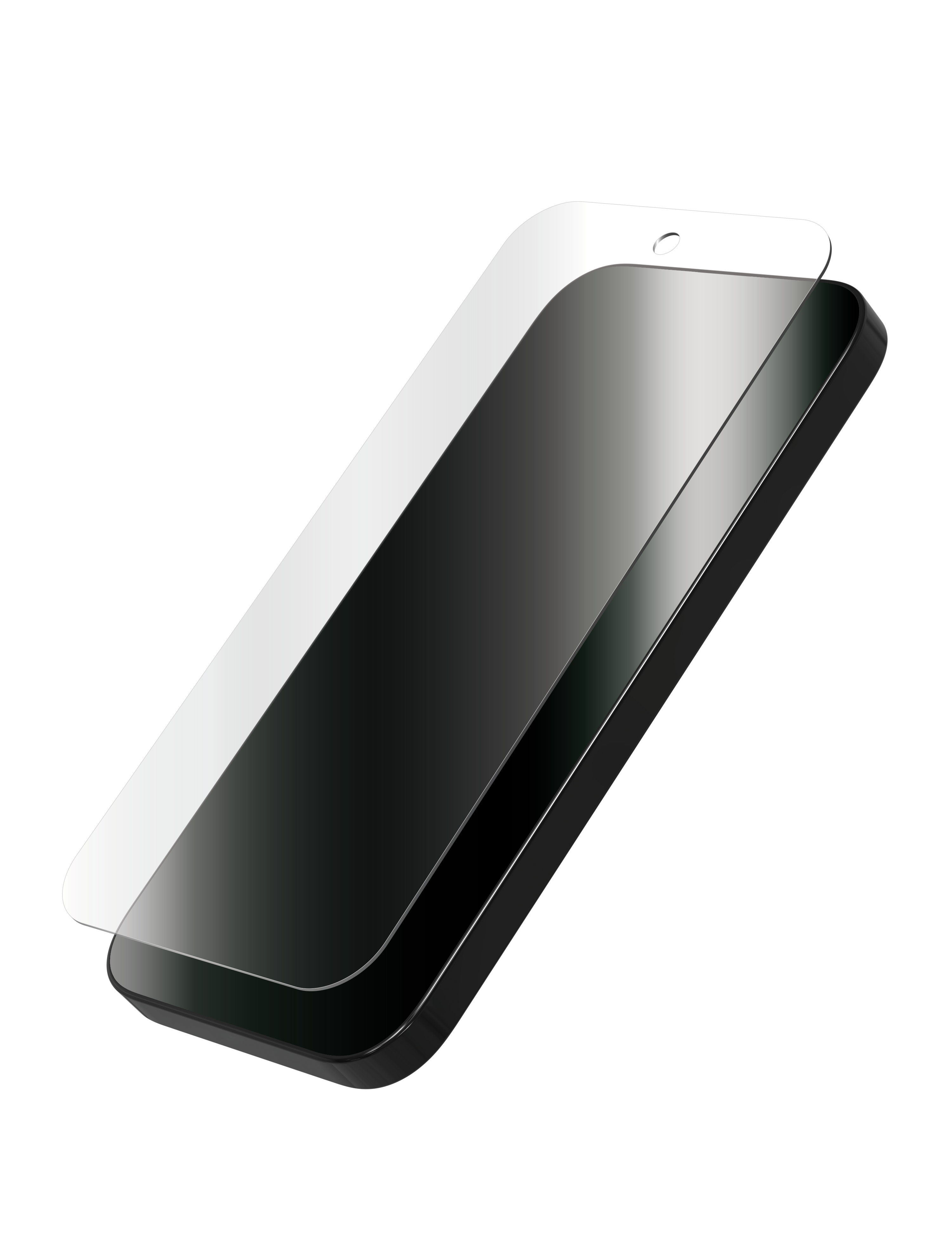 Back. ZAGG - Glass+ Defense Screen Protector for Google Pixel 9a - Clear.