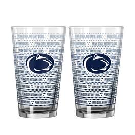 Logo Brands - Penn State Nittany Lions Two-Pack Chant Fade 16oz. Pint Glass Set - Multicolor