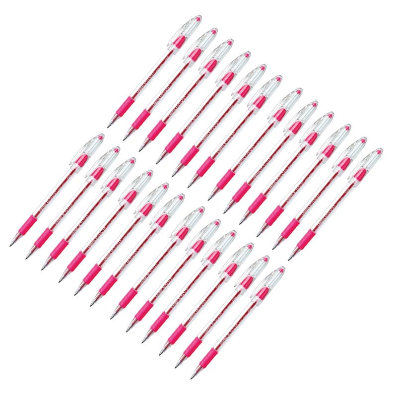 Pentel - R.S.V.P. Ballpoint Pen, Fine Point, Pink, Pack of 24
