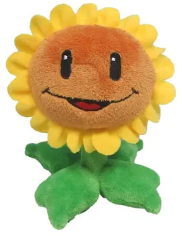 Jazwares - Plants Vs. Zombies 7" Plush: Sunflower - Yellow