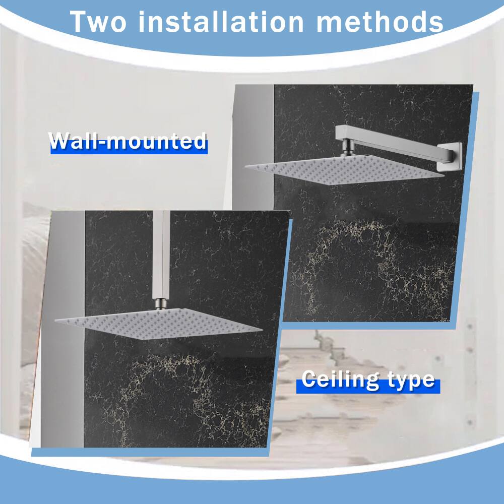 Two installation methods

Wall-mounted

Ceiling type