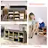 Wide Application: This image showcases a wide application of the storage bench, which can be used for various purposes such as extra seating, storage, and even as a shoe stool. The storage bench is designed to be versatile and functional, making it a practical addition to any room.