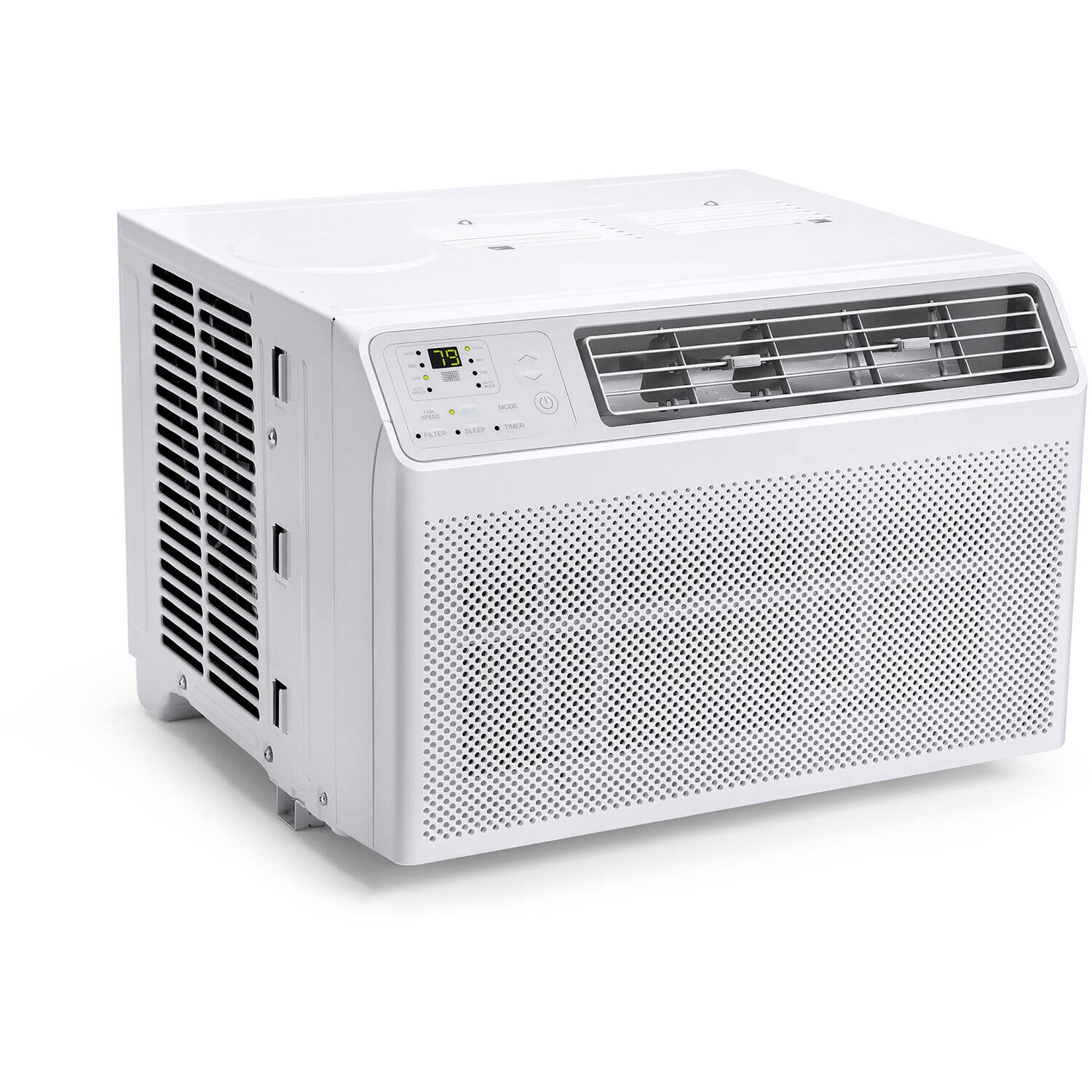 Alt View 10. TCL - 450 Sq. Ft. 10,000 BTU Smart Window Air Conditioner - White.