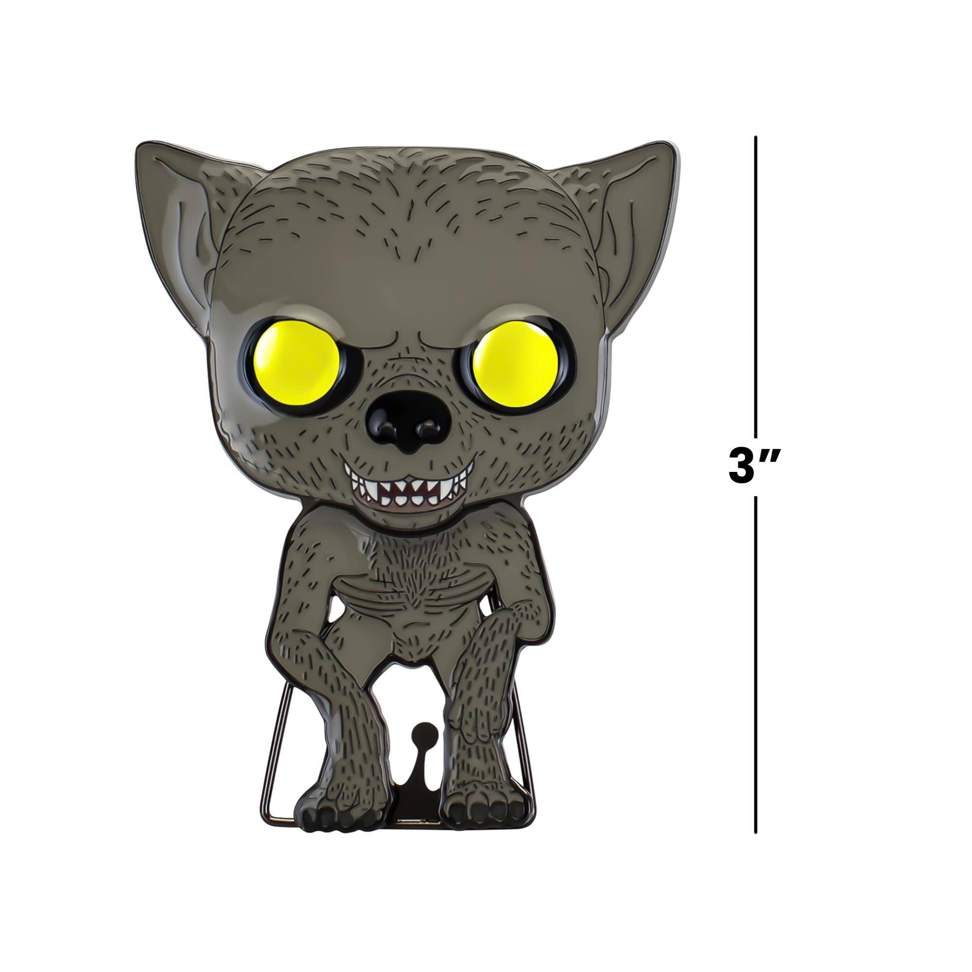 Alt View 4. Funko - Harry Potter 3-Inch Funko POP Pin | Remus Lupin - Grey.