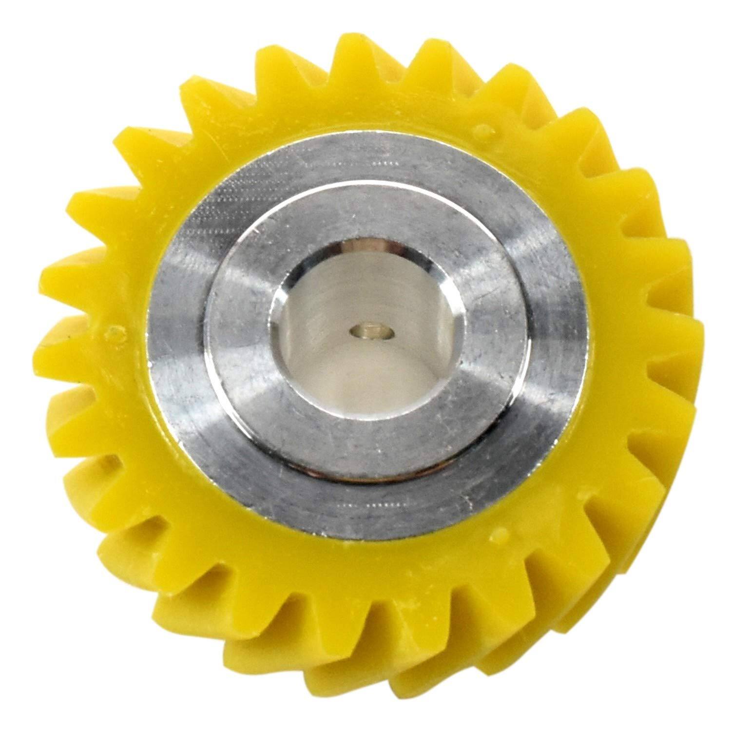 Alt View 2. HQRP - Mixer Worm Gear Replacement W10112253 for KitchenAid Whirlpool Stand Mixer K45SS K5SS KSM90 - Yellow.