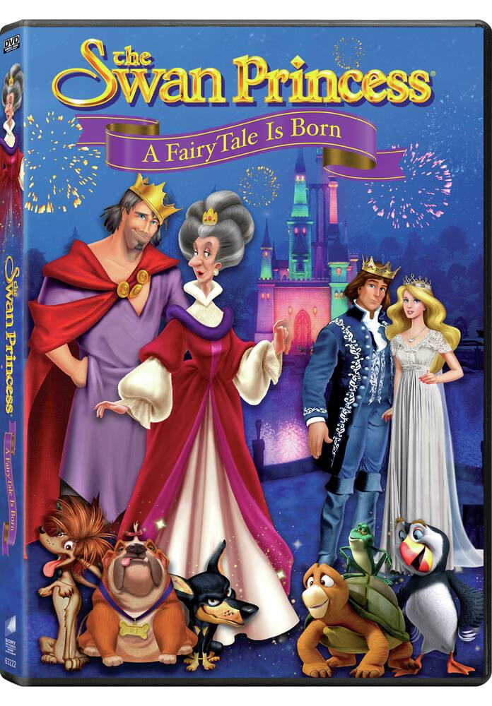 Front. The Swan Princess: A Fairytale is Born - DVD.