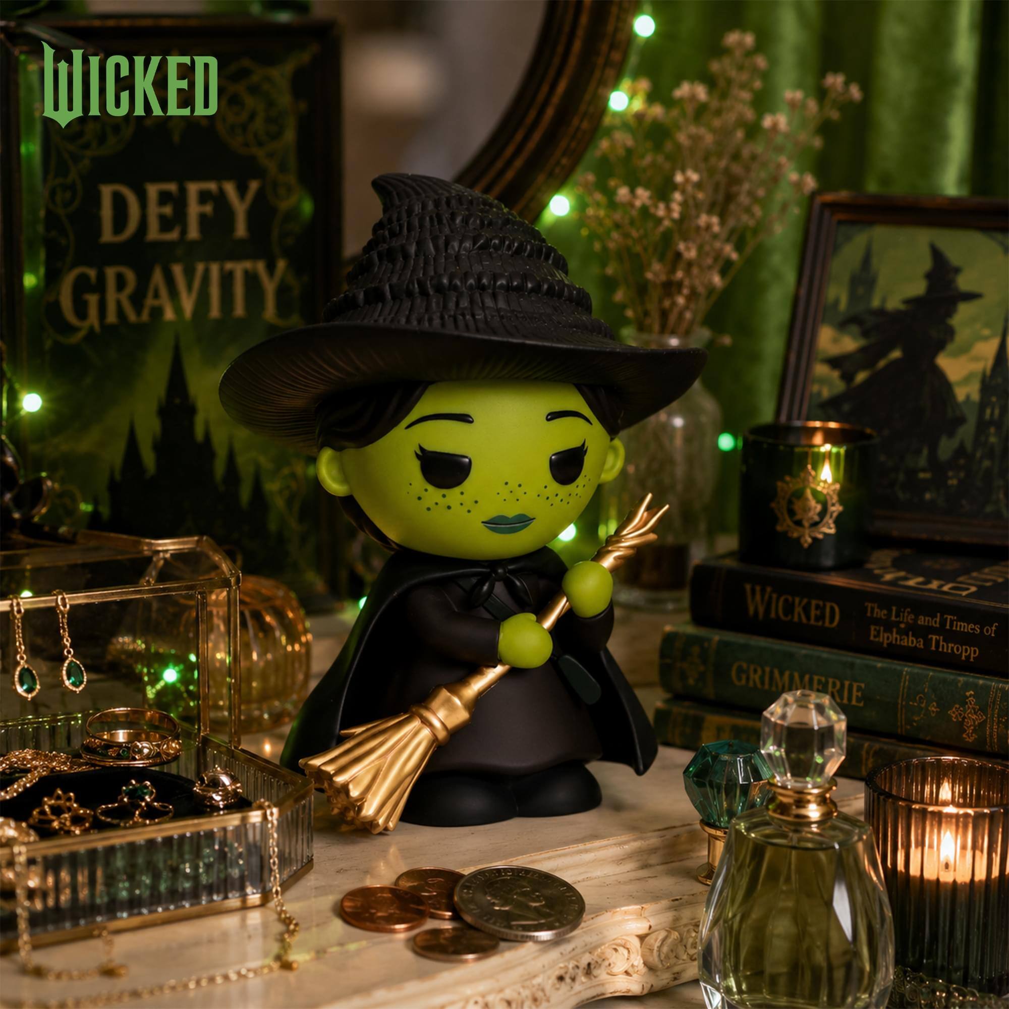 WICKED  
DEFY GRAVITY  
WICKED The Life and Times of Elphaba Thropp  
GRIMMERIE