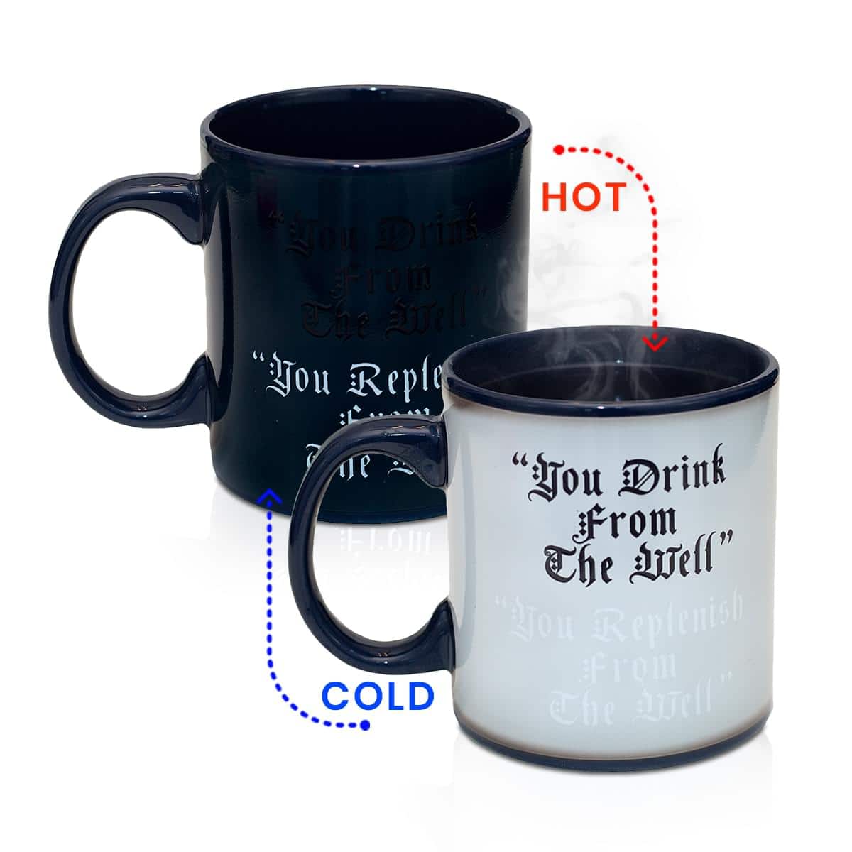 Just Funky - The Walking Dead King of Ezekiel 20oz Heat Changing Coffee Mug - Black price history on PriceWatchPro
