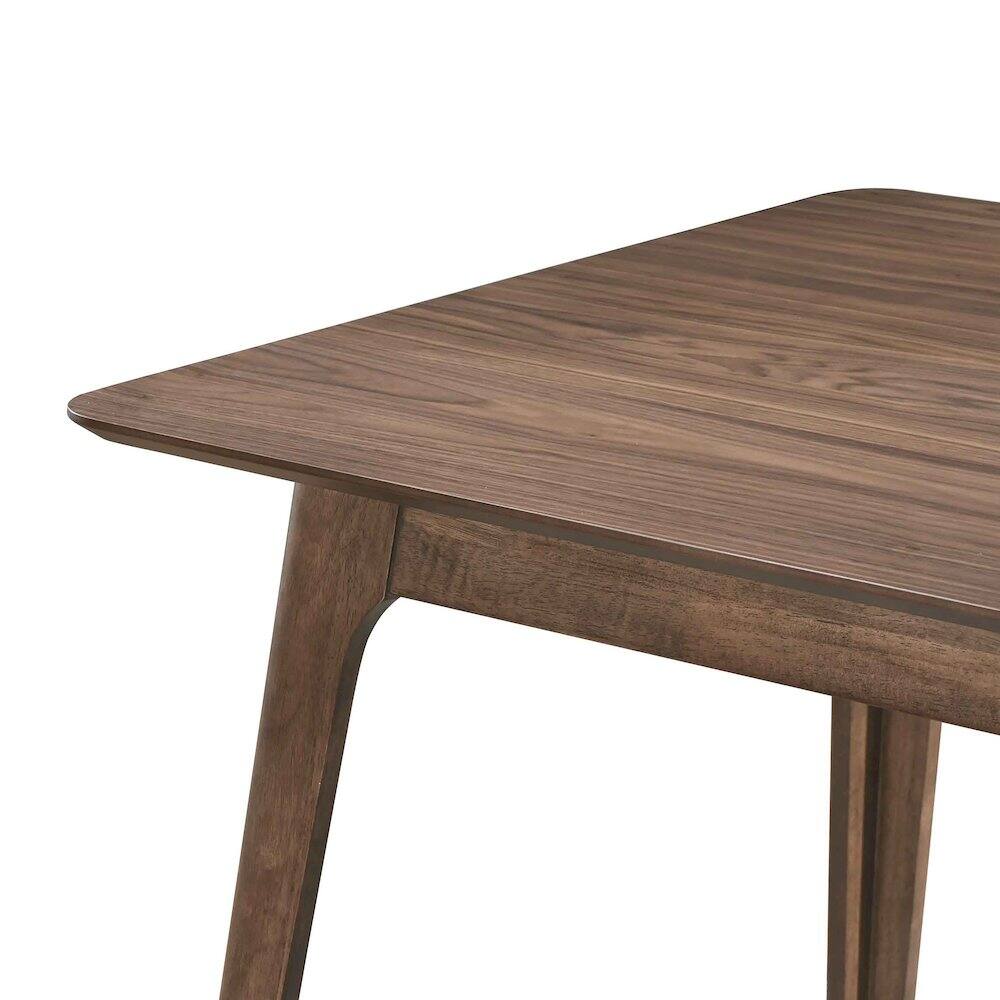 Alt View 2. New Classic Furniture - Oscar 5-piece Wood Counter Dining Set in Walnut - Walnut.