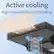 Active cooling High-speed fan for rapid cooling 17 1 1o L2 1 R1 F
