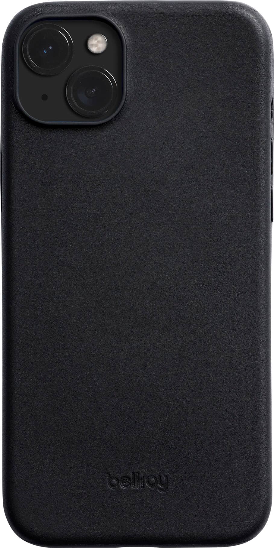 Bellroy iPhone 15 Plus Leather Phone Case - Black INTERNATIONAL SHIPPING