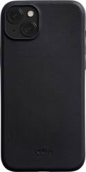 Bellroy - iPhone 15 Plus Leather Phone Case - Black - Front_Zoom