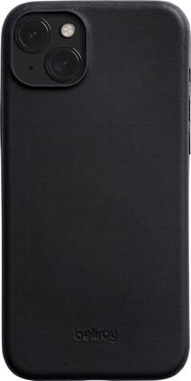 Bellroy - iPhone 15 Plus Leather Phone Case - Black