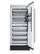 Alt View 1. Viking - 36"W 20.14 cu. ft VEIL Integrated Upright Built-in Column Freezer-Custom Panel _RH - Panel Ready.