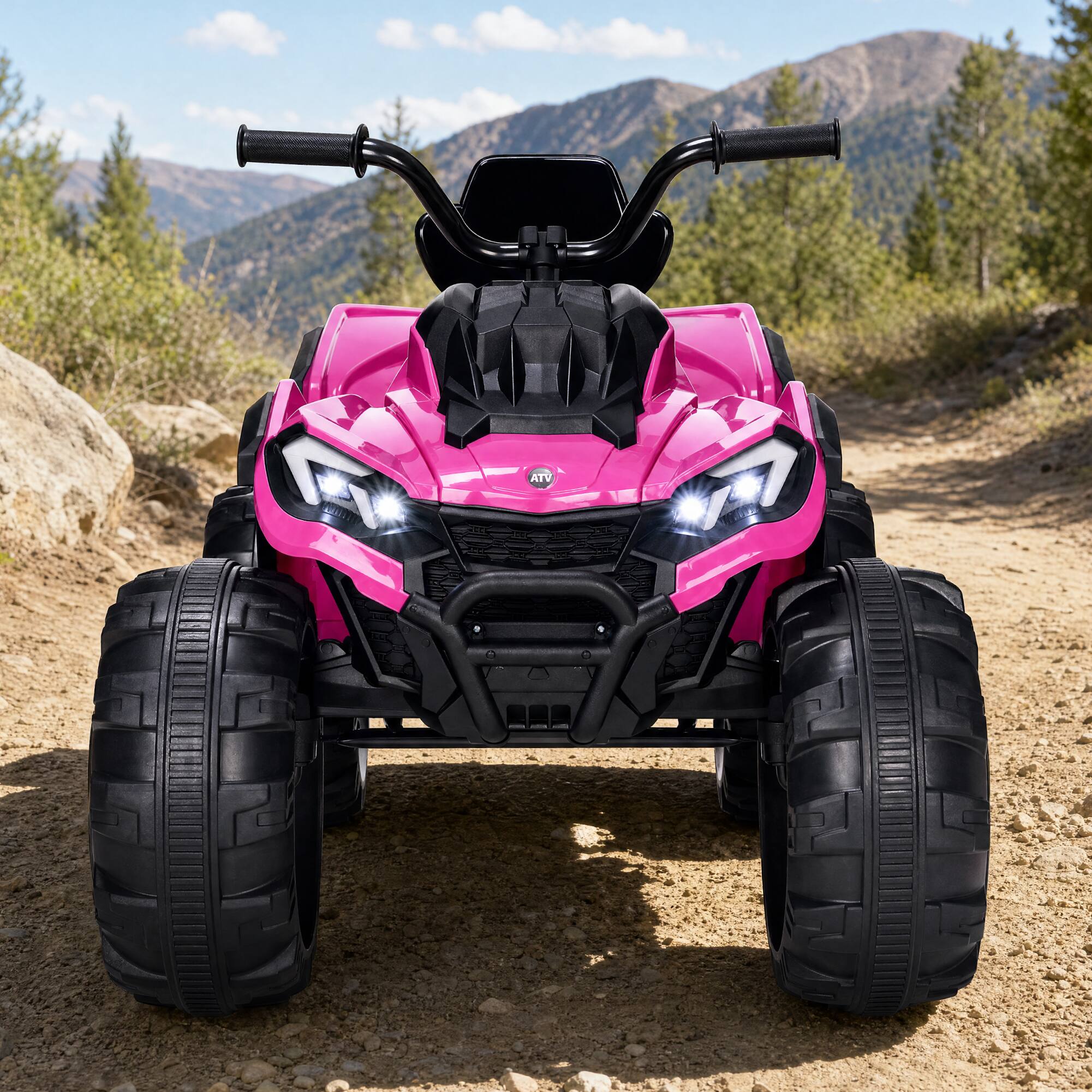 Best Choice Products 24V Ride On Toy Kids Electric ATV with Dual Motors ...